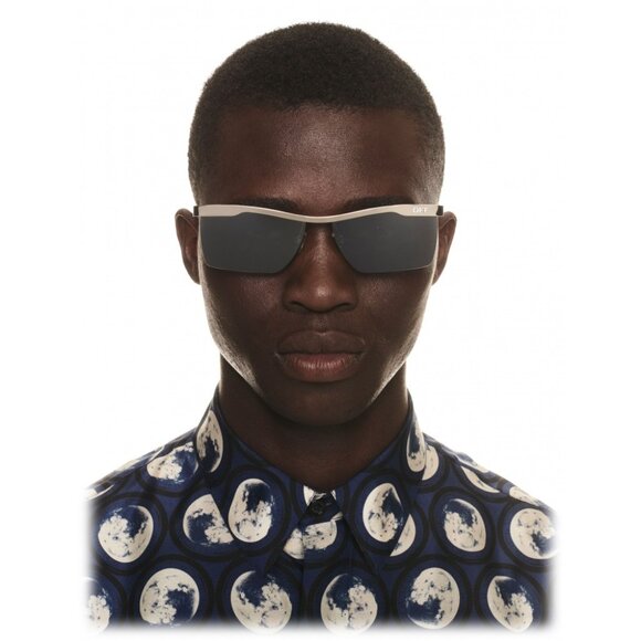 Off-White Women Sunglasses Silver Mirror Rectangle OERI095 RIMINI 7272 NEW - Picture 10 of 10